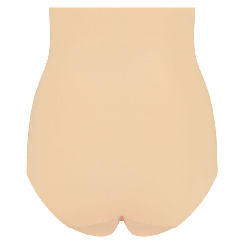 BYE-BRA - FAJA SENZA CUCITURE STILE PANTIES BEIGE MISURARE XXL