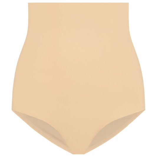 BYE-BRA - FAJA SENZA CUCITURE STILE PANTIES BEIGE MISURARE XXL