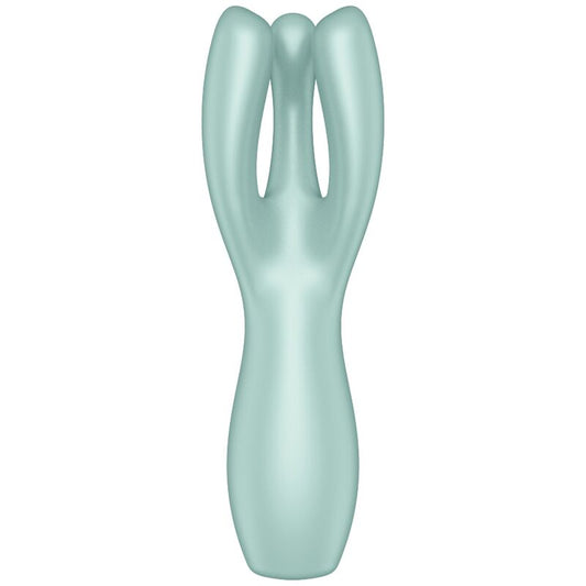 SATISFYER - VIBRATORE THREESOME 3 MENTA