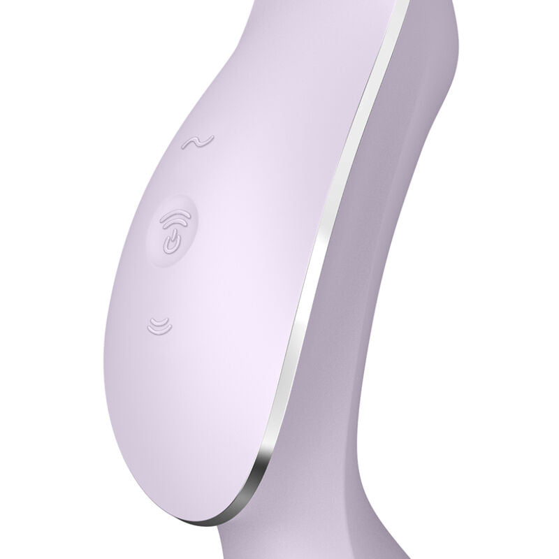 SATISFYER - VIBRATORE CURVY TRINITY 2 AIR PULSE VIOLA