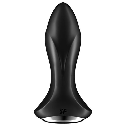 SATISFYER - ROTATOR PLUG 1+ APP VIBRANTE PLUG NERO