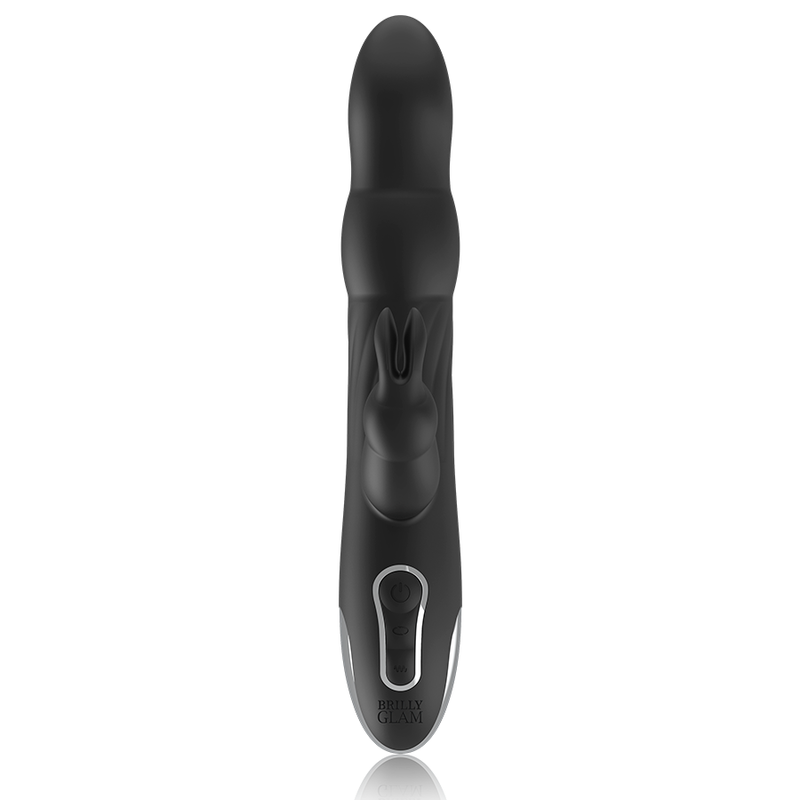 BRILLY GLAM- VIBRATORE E ROTATORE CONIGLIO MOEBIUS COMPATIBILE CON LA TECNOLOGIA WIRELESS WATCHME
