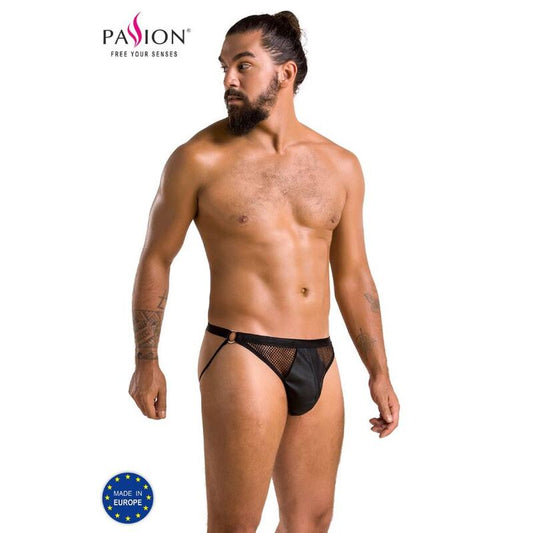 PASSION - 034 SLIP OPEN LUKE NERO L/XL