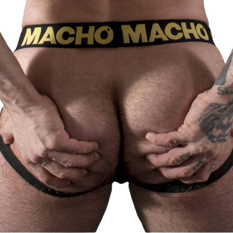 MACHO - MX25AC JOCK GIALLO PELLE M