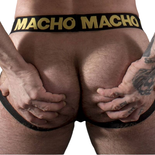 MACHO - MX25AC JOCK GIALLO PELLE L