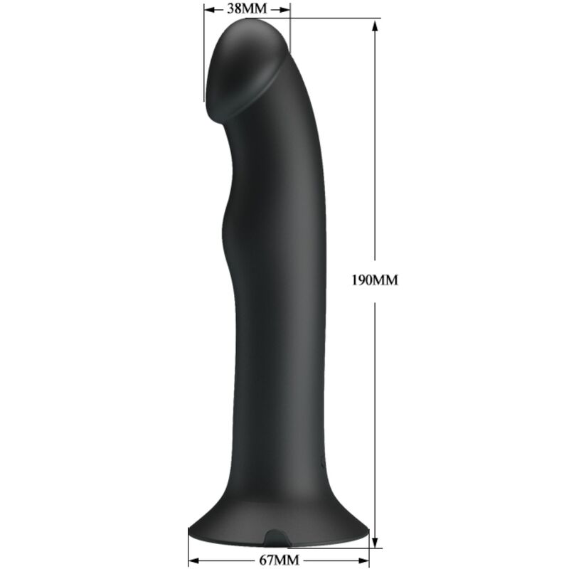 PRETTY LOVE - VIBRATORE MURRAY E ONDE STIMOLANTI PER IL CLITORIDE NERO