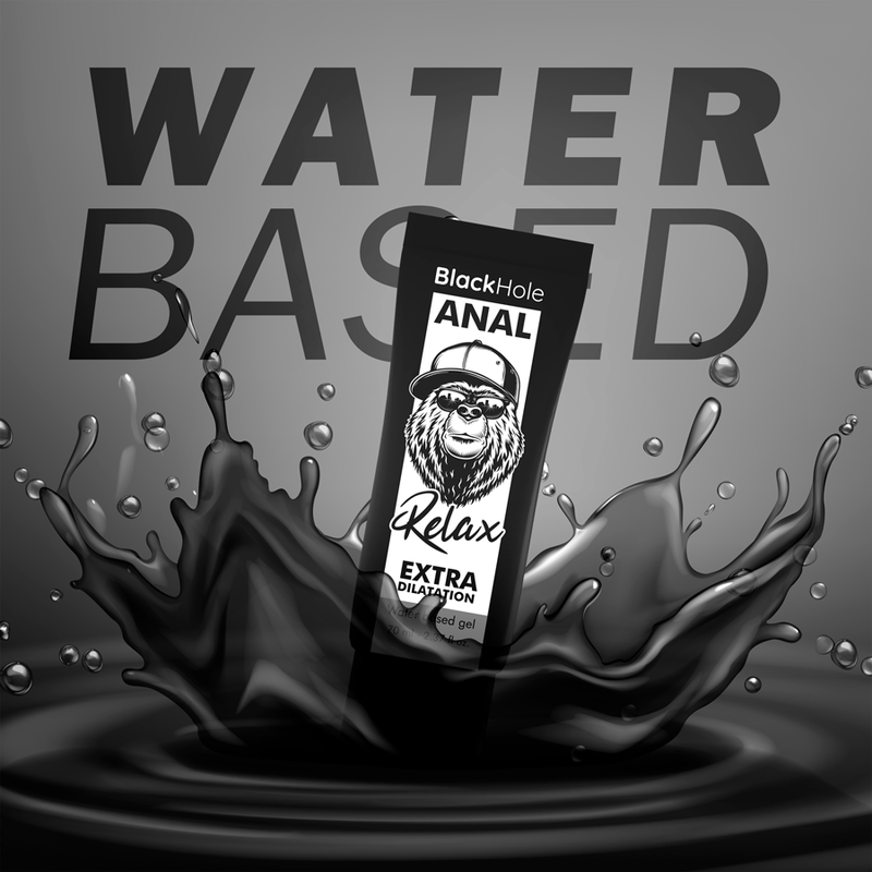 BLACK HOLE - GEL DILATANTE ANALE A BASE D'ACQUA 70 ML