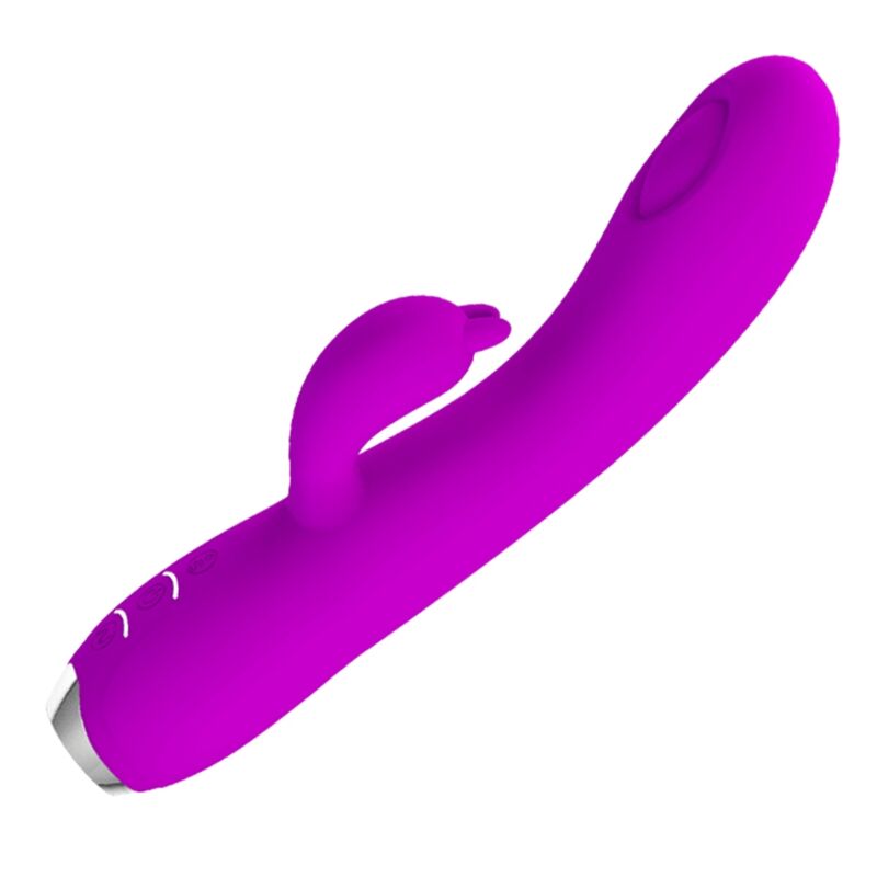 PRETTY LOVE - VIBRATORE REGINA - ONDE STIMOLANTI RICARICABILI VIOLA