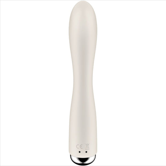 SATISFYER - SPINNING RABBIT 1 STIMOLAZIONE CLITORIDE E PUNTO G BEIGE