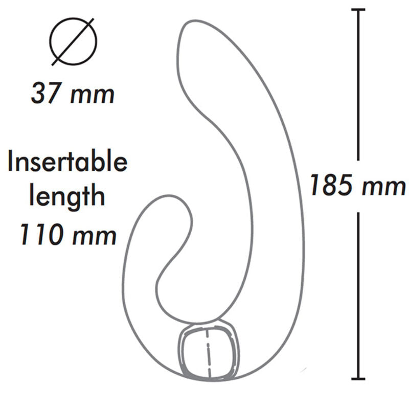 SHUNGA - MASSAGGIATORE INTIMO MIYO NERO