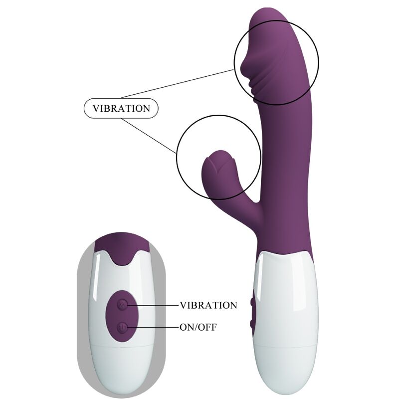 PRETTY LOVE - VIBRATORE SNAPPY G-SPOT VIOLA
