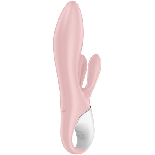 SATISFYER - AIR PUMP BUNNY 3 VIBRATORE GONFIABILE CONIGLIO ROSA
