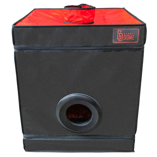 SECRET DOME - KINK CLUB CABINA BUKKAKE NERO E ROSSO