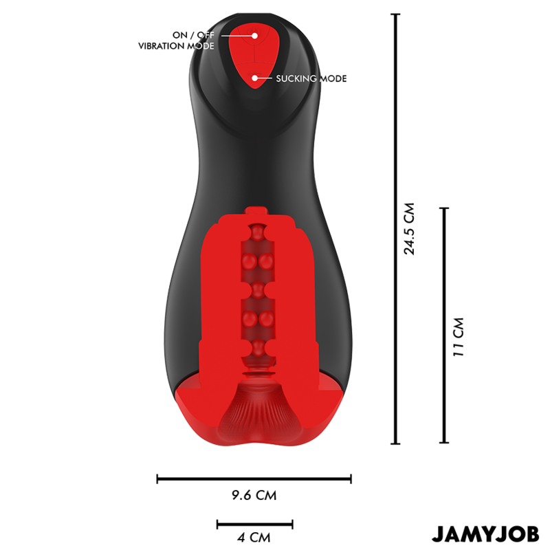 JAMYJOB - MASTURBATORE AUTOMATICO CORE-X 5 MODALITÀ ONDE E VIBRAZIONI STIMOLANTI