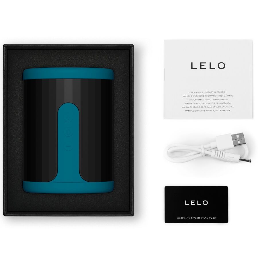LELO - F2S™ MASTURBATORE MASCHILE TEAL BLU