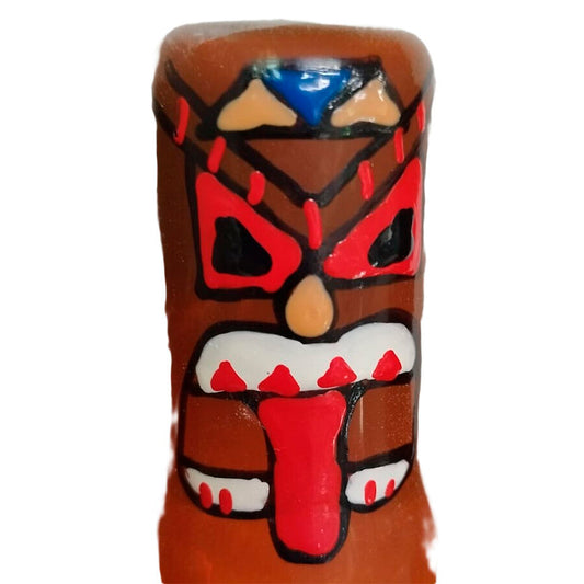 CONDOMERIE - PRESERVATIVI NOVITÀ DIPINTI A MANO TIKI TOTEM-01