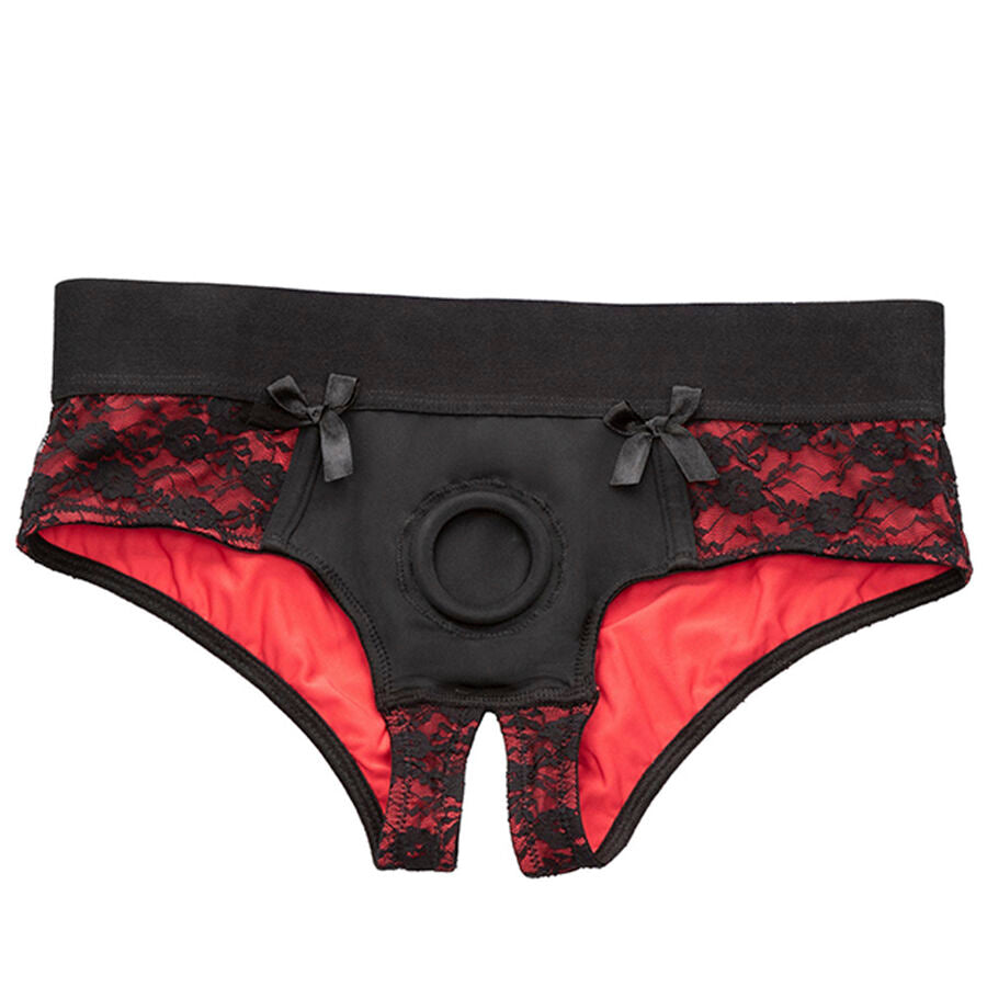 CALEXOTICS - SCANDAL SET DI SLIP SENZA CAVALLO CON DILDO TAGLIA S/M