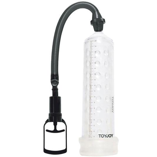 TOYJOY - POMPA PER MASSAGGI POTENTE CON MANICOTTO TRASPARENTE