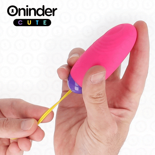 ONINDER CUTE - UOVO IN SILICONE CON VIBRO-ONDA E PIACERE - APP GRATUITA IN TUTTO IL MONDO
