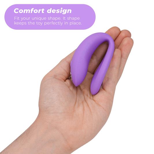 WE-VIBE - SYNC O VIBRATORE FLESSIBILE TELECOMANDO VIOLA