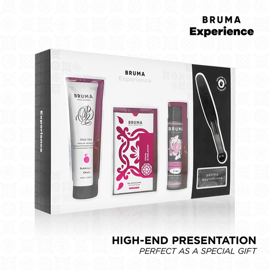 BRUMA XPERIENCE - KIT TENTAZIONE SWEET GUM CON POTENZIATORE DI ORGASMO