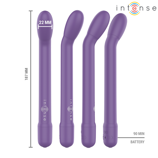 INTENSE - STIMOLATORE PUNTO G VIOLA