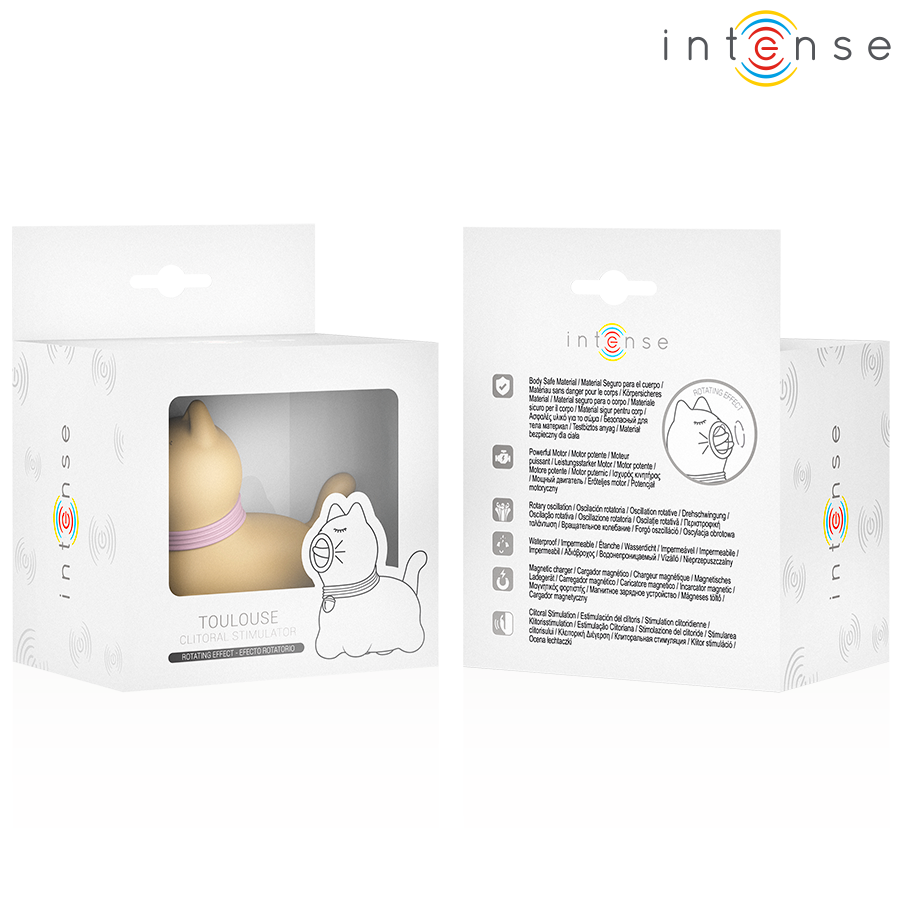 INTENSE - STIMOLATORE CLITORIDEO PER CUCCIOLI GIALLO