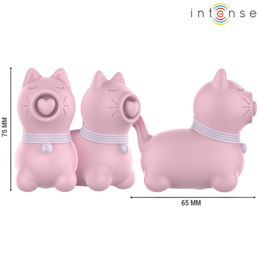 INTENSE - STIMOLATORE CLITORIDEO PER CUCCIOLI ROSA