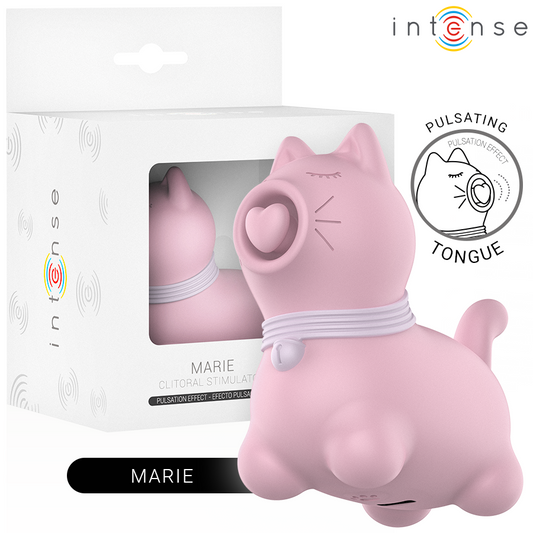 INTENSE - STIMOLATORE CLITORIDEO PER CUCCIOLI ROSA