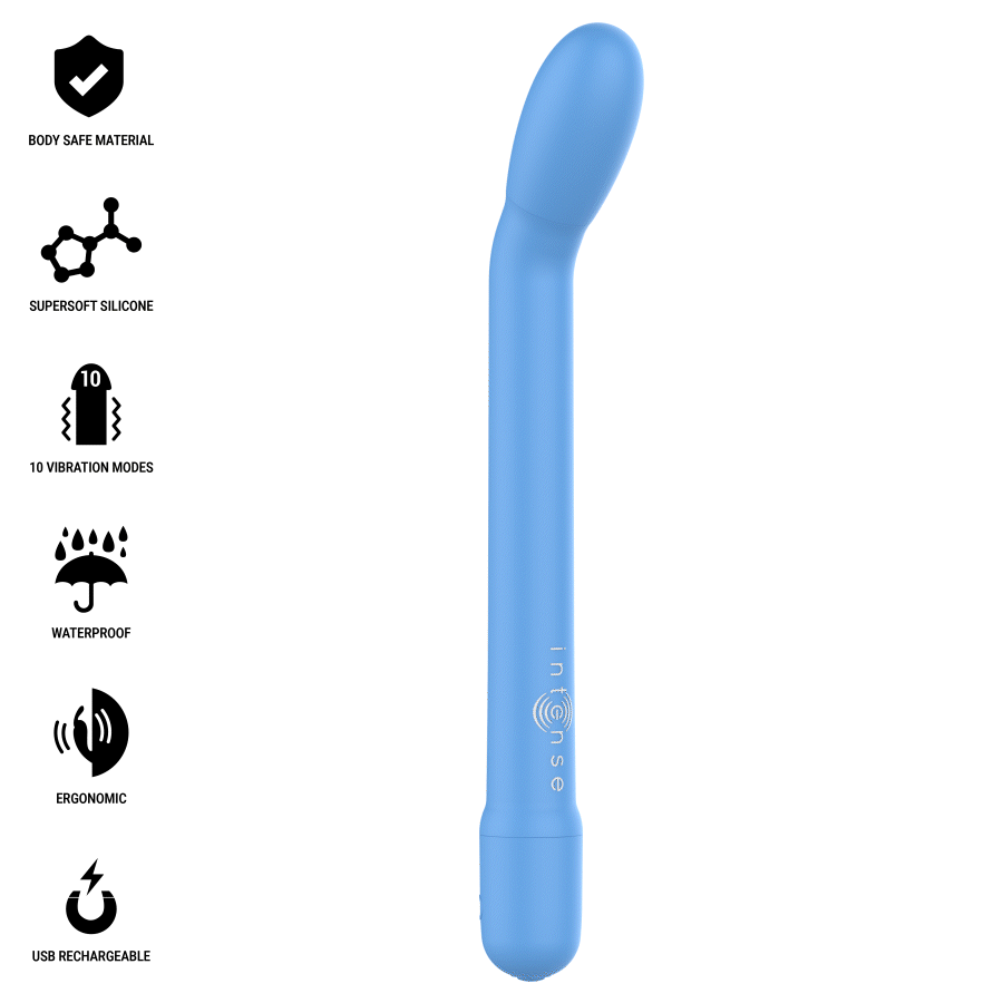 INTENSE - STIMOLATORE PUNTO G BLU
