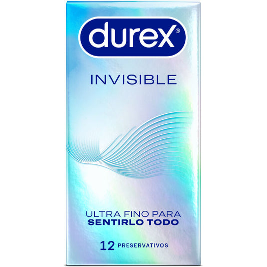 DUREX - PRESERVATIVI INVISIBILI ULTRA SOTTILI 12 UNITÀ