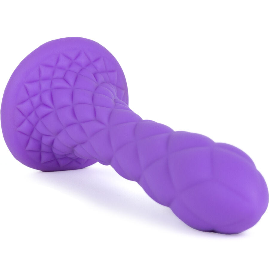 SILEXD - DILDO DA SOGNO FANTASY SILICONE LIQUIDO TERMOREATTIVO VIOLA 18,5 CM