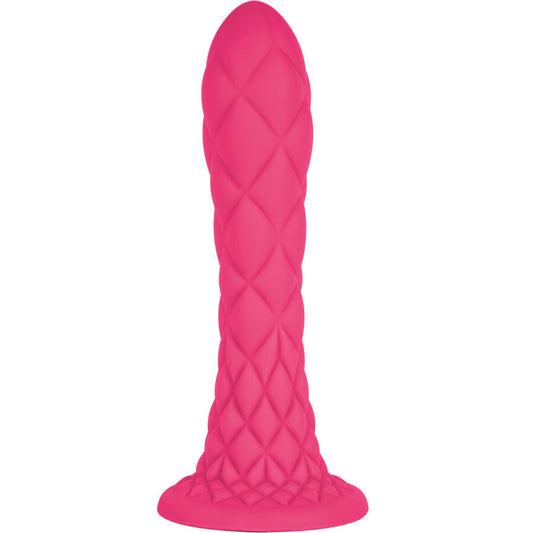 SILEXD - DILDO DA SOGNO FANTASY SILICONE LIQUIDO TERMOREATTIVO FUCSIA 18,5 CM
