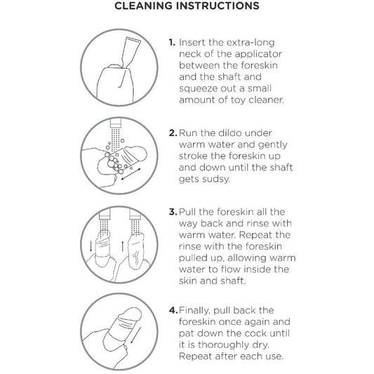 KING COCK - DILDO REALISTICO CARNE NON TAGLIATA 21 CM