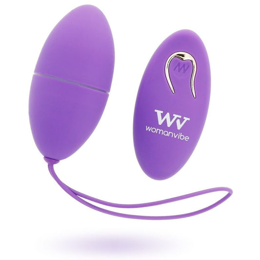 WOMANVIBE - ALSAN EGG TELECOMANDO SILICONE VIOLA