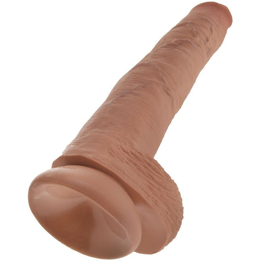KING COCK PENE REALISTICO CON TESTICOLI 35,6 CM