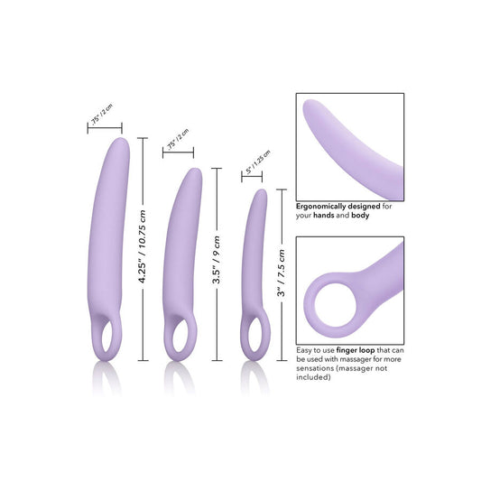 CALEXOTICS - DR LAURA BERMAN ALENA SET DI 3 DILATORI IN SILICONE