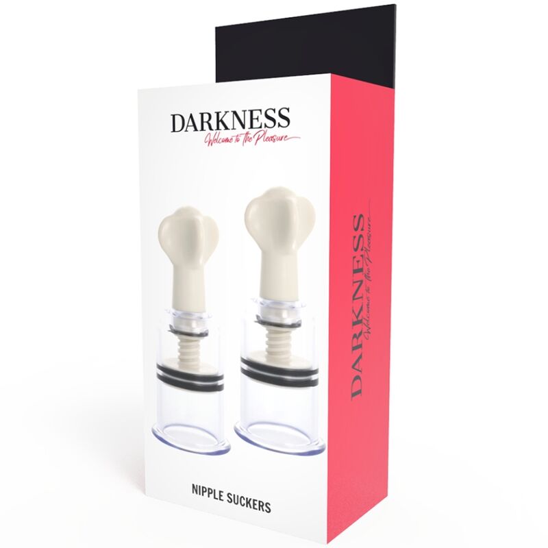 DARKNESS - ONDE TRASPARENTI DI STIMOLAZIONE DEL CAPEZZOLO DI 5 CM DI DIMETRO