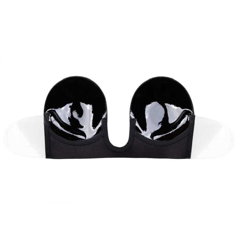 BYE-BRA - REGGISENO SENZA MANIGLIE EN U NERO COPPA B