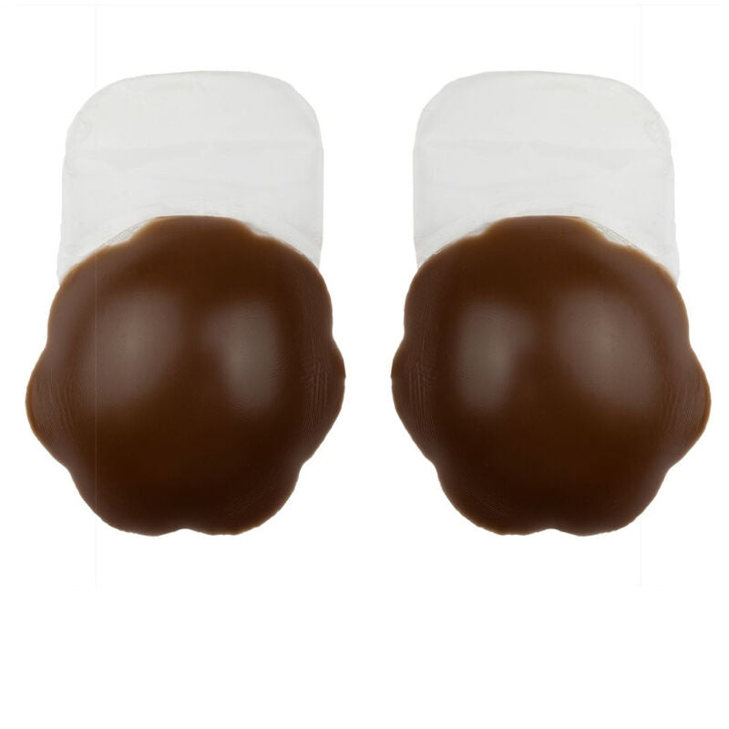 BYE-BRA - VOLUMIZZANTE SENI PUSH-UP SILICONE MARRONE MISURARE M