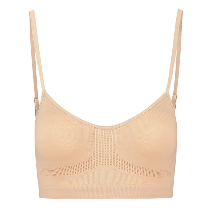 BYE-BRA - MEDIUM CONTROL REGGISENO SENZA CUCITURE BEIGE MISURARE S