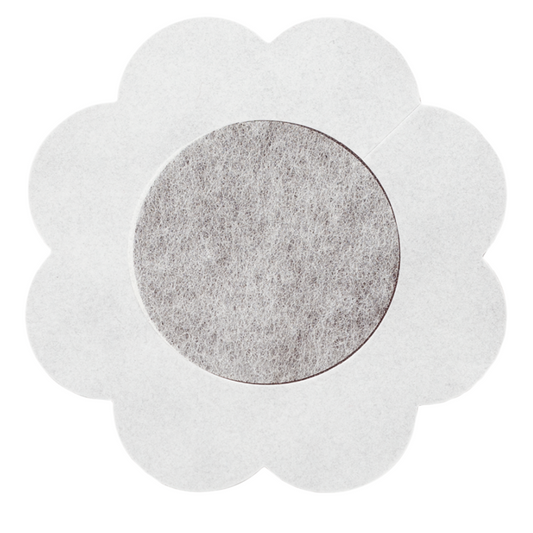 BYE-BRA - COPPETTE PER CAPEZZETTI FIORE PACK 3 UDS MARRONE MISURARE XL