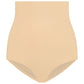 BYE-BRA - FAJA SENZA CUCITURE STILE PANTIES BEIGE MISURARE XL