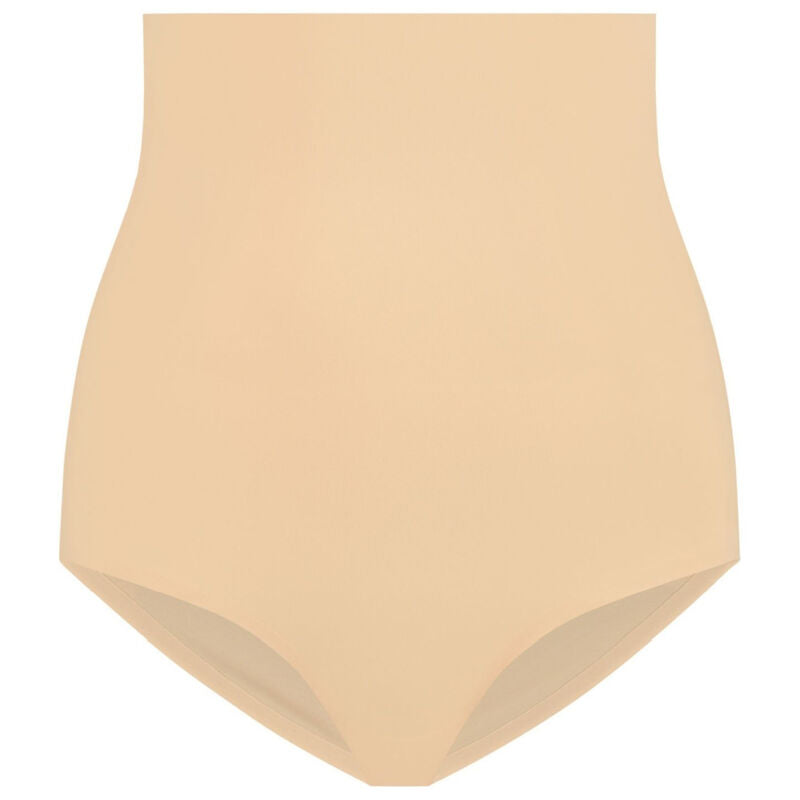 BYE-BRA - FAJA SENZA CUCITURE STILE PANTIES BEIGE MISURARE XL