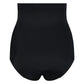 BYE-BRA - FAJA SENZA CUCITURE STILE PANTIES NERO MISURARE XXL