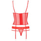 PASSION - CORSETTO KYOKA ROSSO S/M