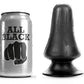 ALL BLACK - PLUG ANALE 12 CM