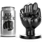 ALL BLACK - PUGNO ANALE 13 CM