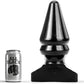 ALL BLACK - PLUG ANALE 28,5 CM