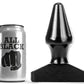 ALL BLACK - PLUG ANALE 15,5 CM